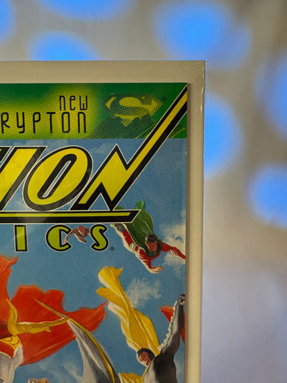 Action Comics #871 — Alex Ross Signed Cover (New Krypton) with COA
