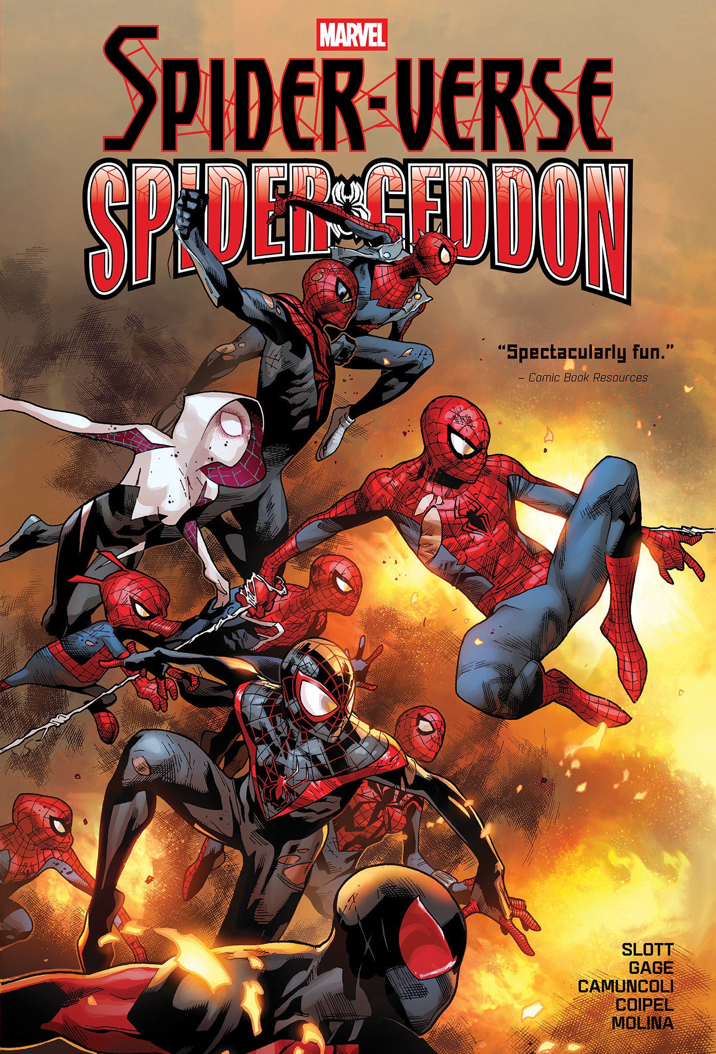 Spider-verse/spider-geddon Omnibus Olivier Coipel Cover [new Printing]