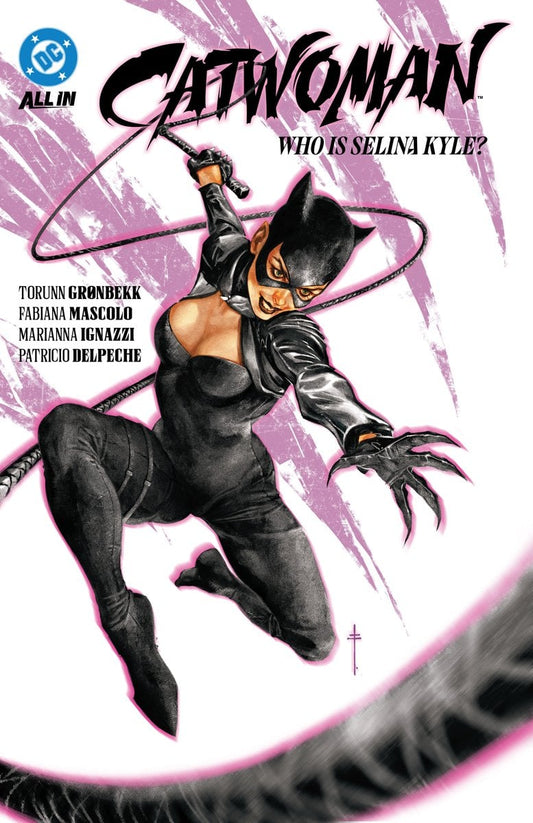 Catwoman Vol 1: Who Is Selina Kyle? TPB cover – DC Comics
