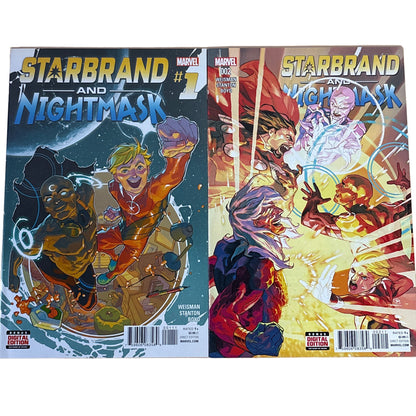Star Brand and Nightmask (2016) Issues #1–6 + Nightmask #1 (1986) – Marvel Comics Bundle