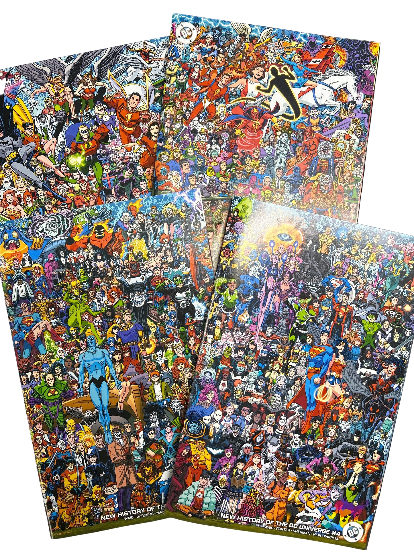 New History of the DC Universe: Scott Koblish Connecting Covers Set – Complete Collector’s Edition