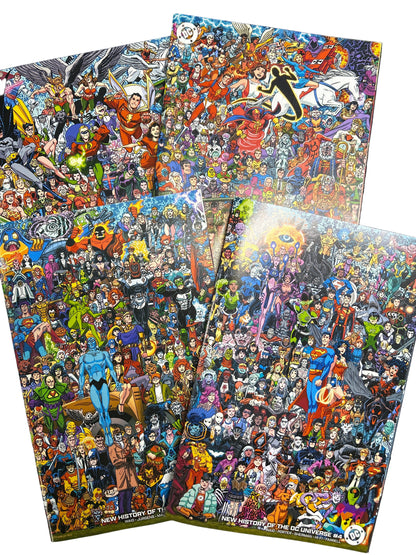 New History of the DC Universe: Scott Koblish Connecting Covers Set – Complete Collector’s Edition