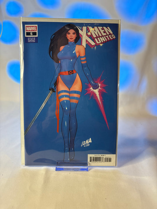 X-Men United #5 David Nakayama Color Block Blue Variant