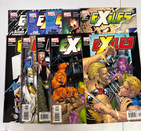 Exiles Brick of Comics (24 Pack Bundle)