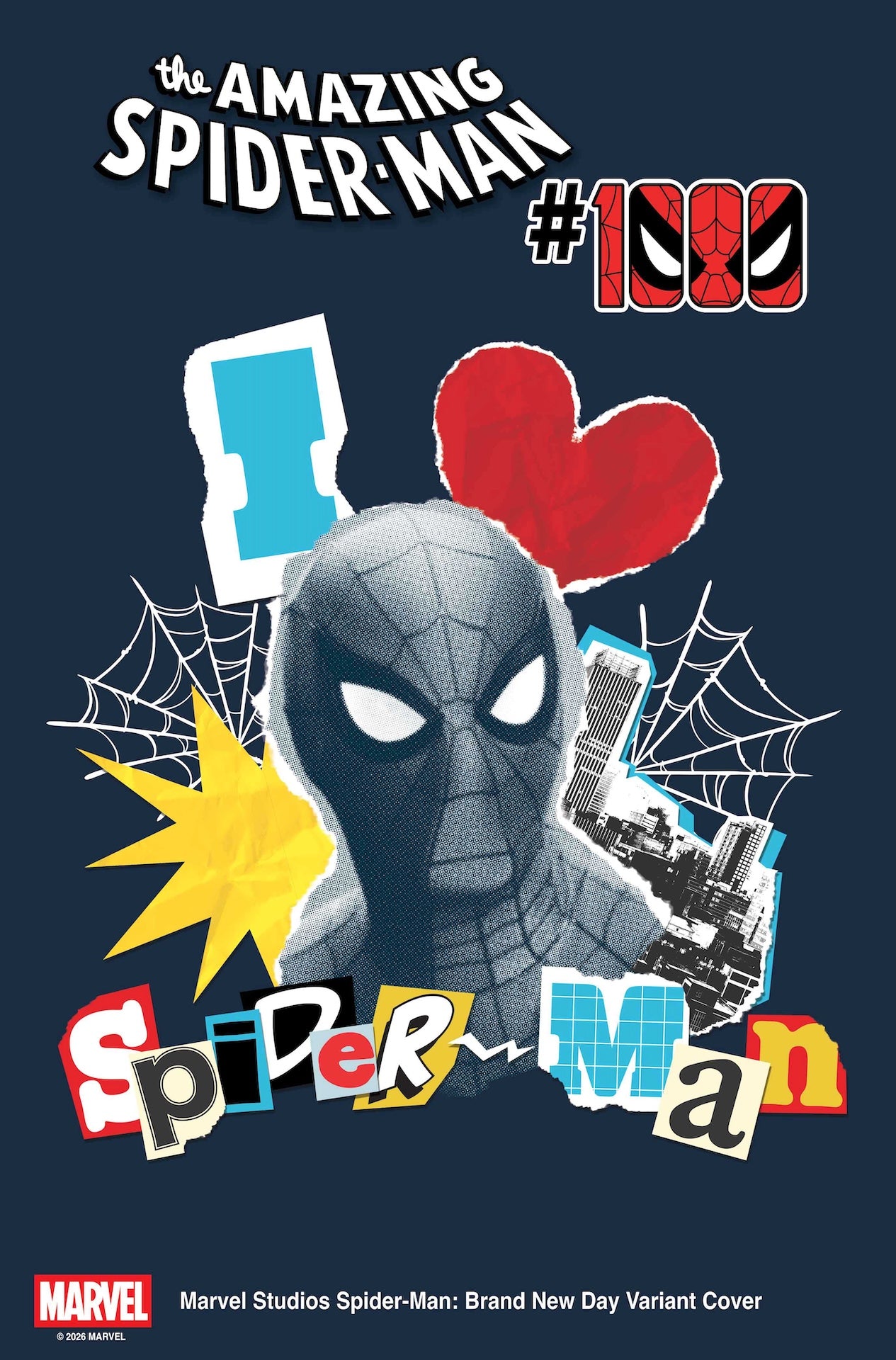 Amazing Spider-Man #1000 Marvel Studios Spider-Man: Brand New Day Variant Cover