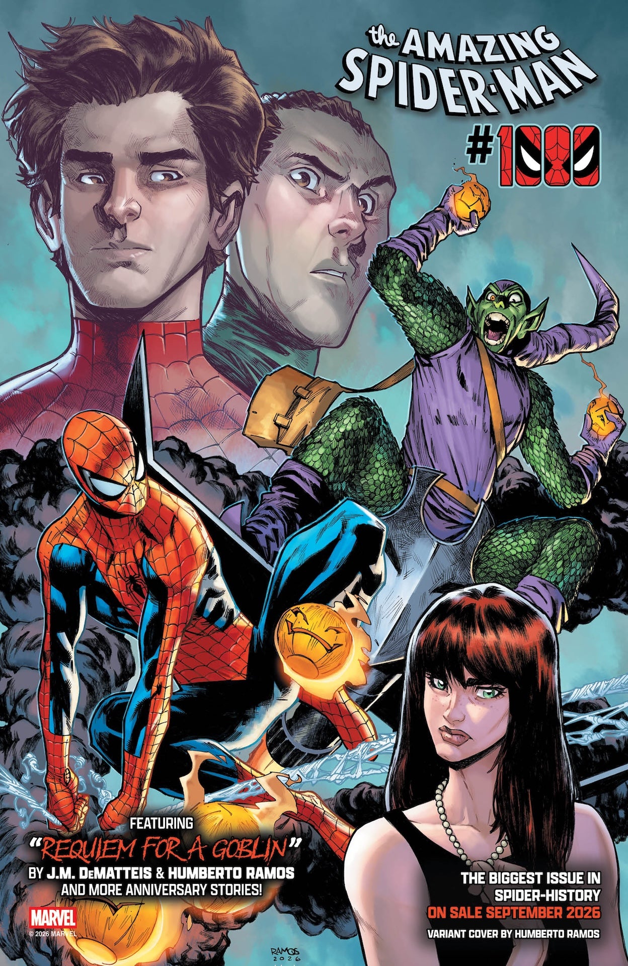 Amazing Spider-Man #1000 Humberto Ramos Variant Cover
