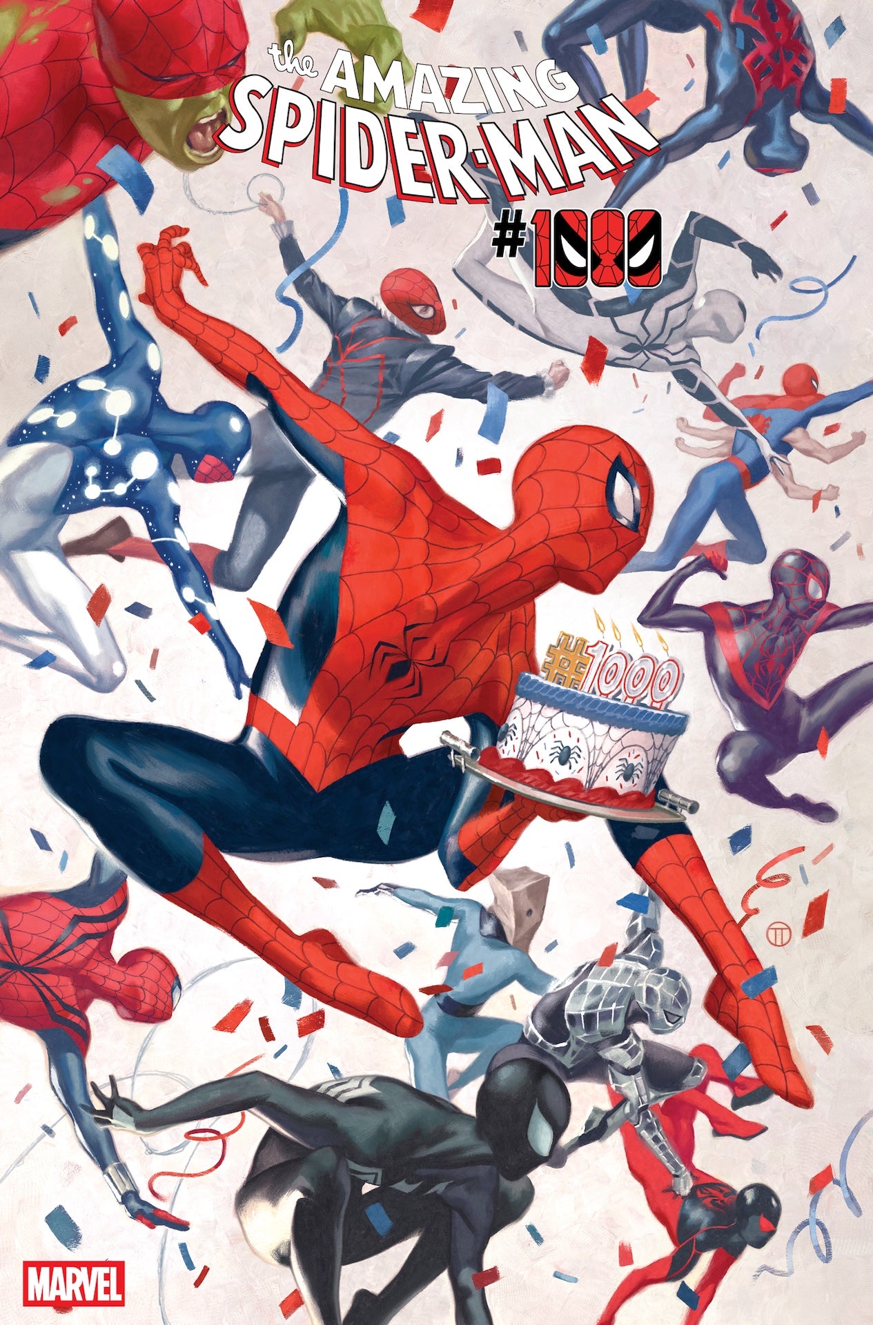 Amazing Spider-Man #1000 Julian Totino Tedesco Variant Cover