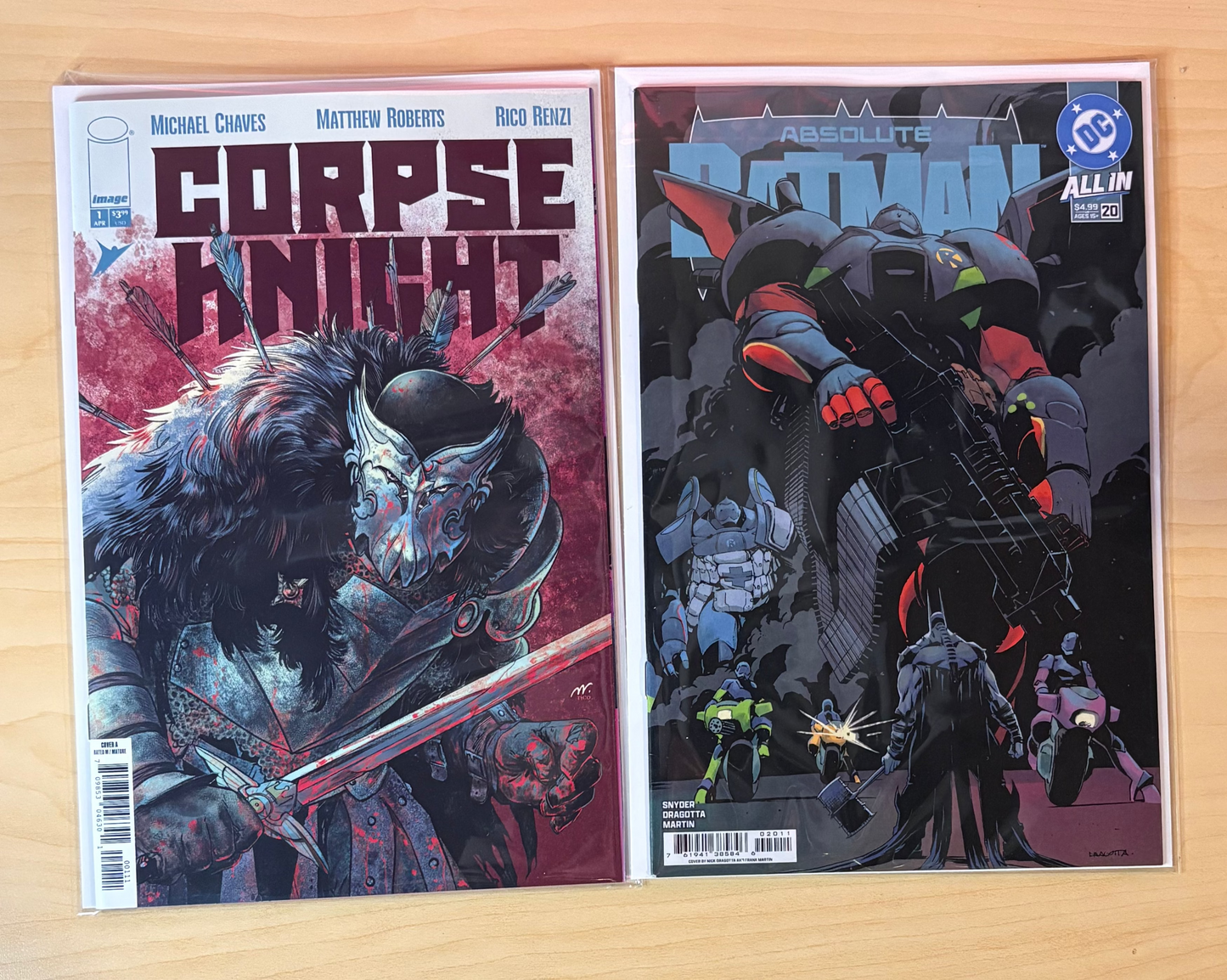 Absolute Batman #20 & Corpse Knight #1 Two Pack