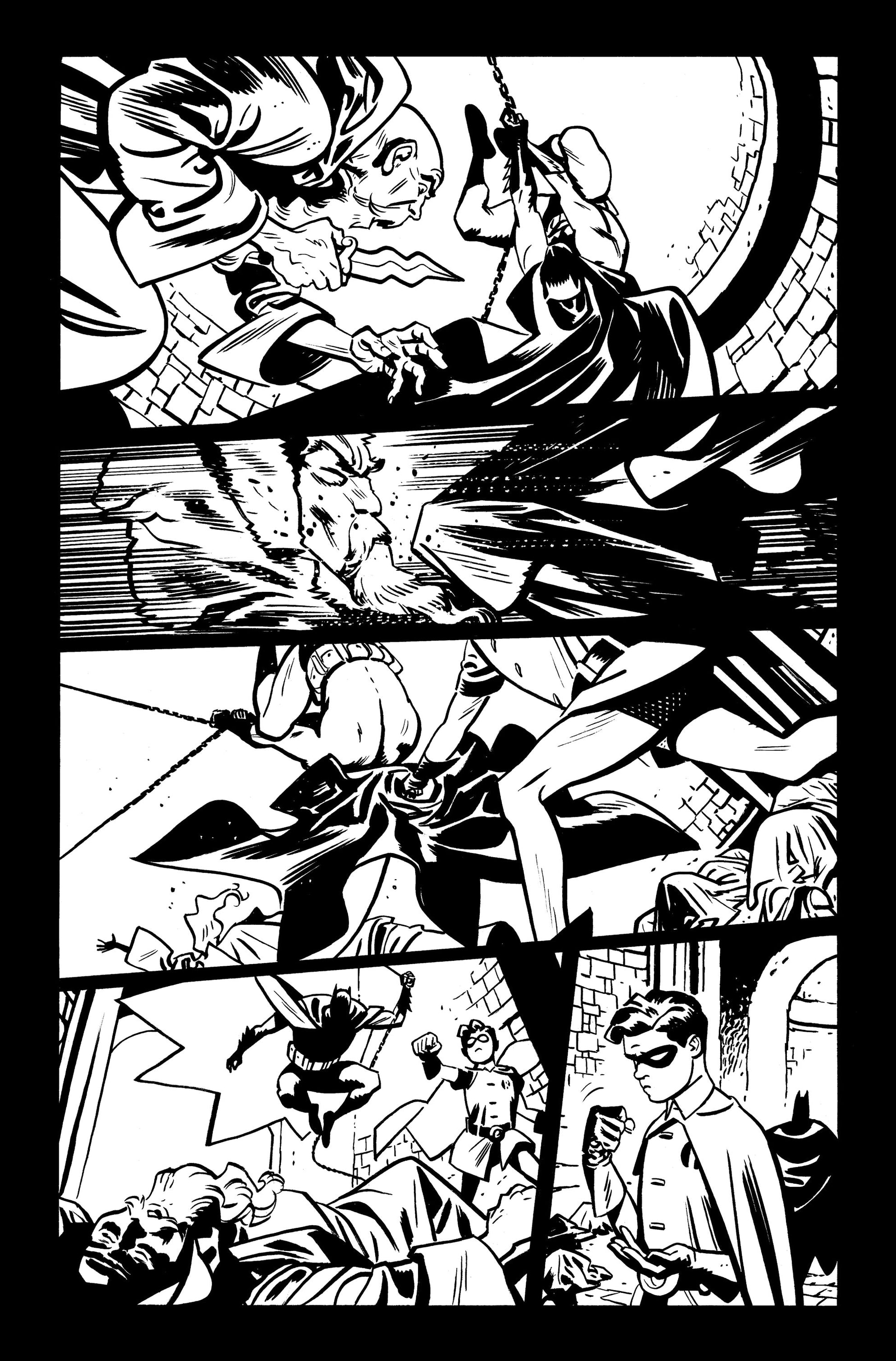 Batman & Robin Year One Dynamic Duos #1 interior preview page 4 by Chris Samnee