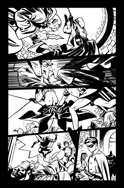 Batman & Robin Year One Dynamic Duos #1 interior preview page 4 by Chris Samnee