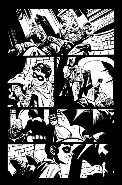 Batman & Robin Year One Dynamic Duos #1 interior preview page 5 by Chris Samnee
