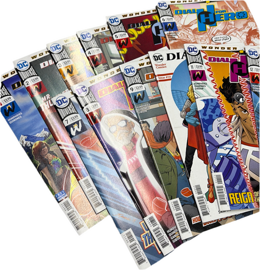 Dial H For Hero #1–12 (Complete Set, 2019 DC Wonder Comics, Joe Quinones Art)