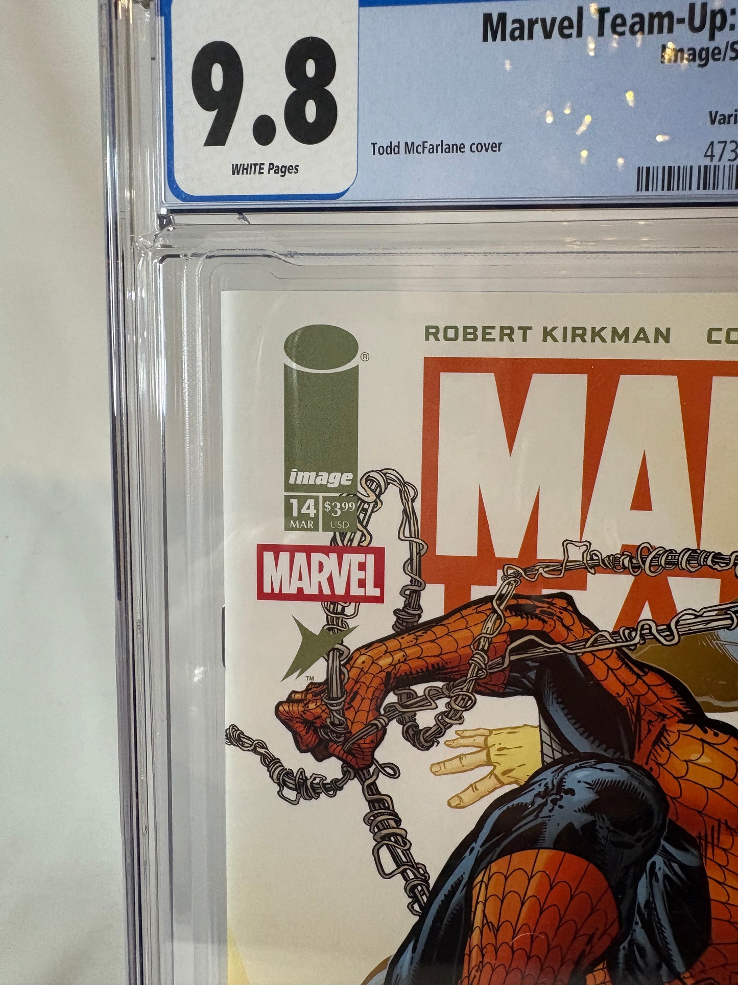Marvel Team-Up #14 (Spider-man/ Invincible) Facsimile Edition Todd McFarlane