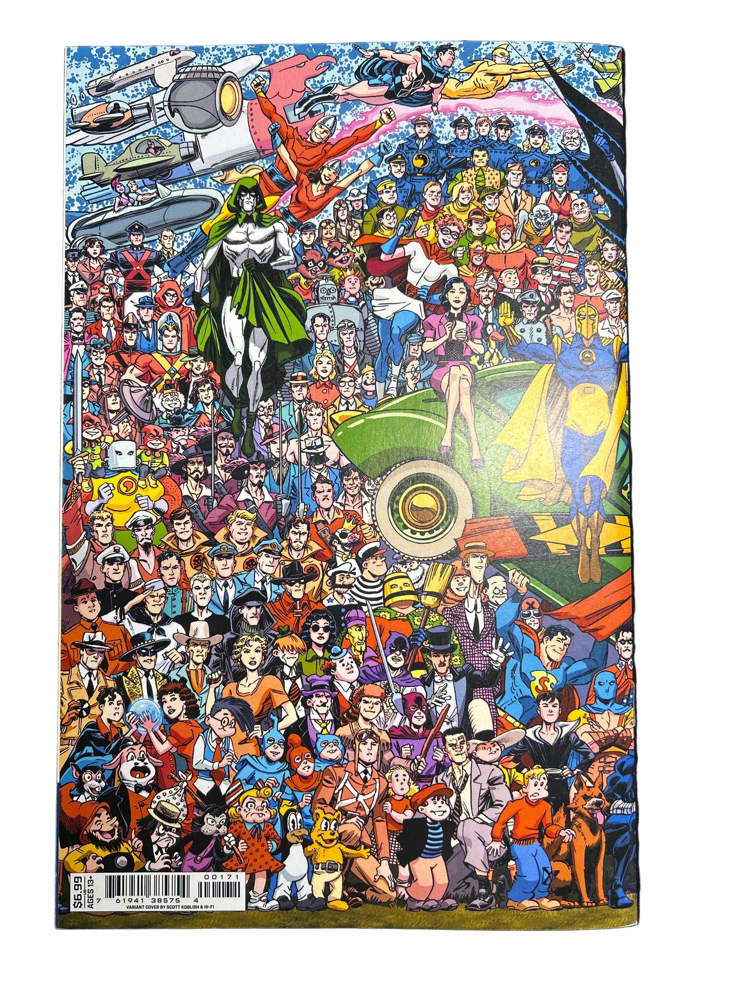 New History of the DC Universe: Scott Koblish Connecting Covers Set – Complete Collector’s Edition