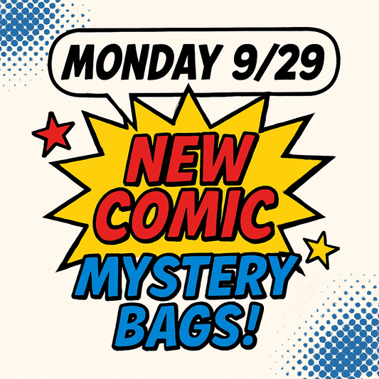 9/29 New Comic & 5 Pack Mystery Pull