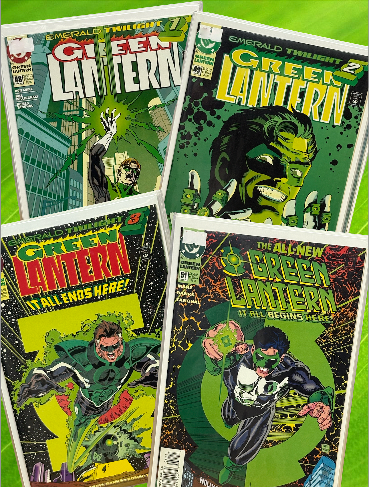 Green Lantern: Emerald Twilight 4 Issue Set (Green Lantern Vol. 2 #47-50)