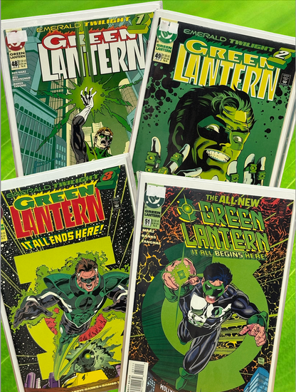 Green Lantern: Emerald Twilight 4 Issue Set (Green Lantern Vol. 2 #47-50)