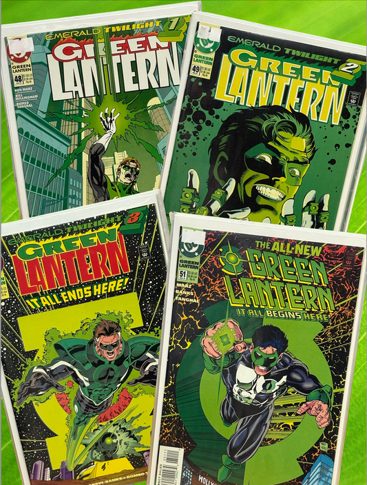 Green Lantern: Emerald Twilight 4 Issue Set (Green Lantern Vol. 2 #47-50)