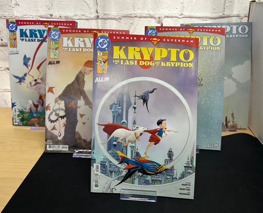 Krypto: The Last Dog of Krypton #1-5 Complete Set Jae Lee Covers