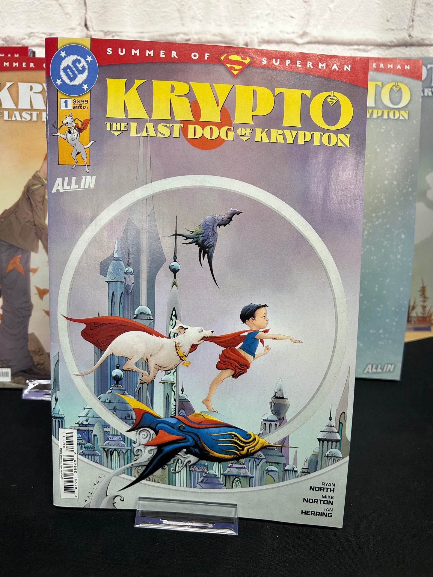Krypto: The Last Dog of Krypton #1-5 Complete Set Jae Lee Covers