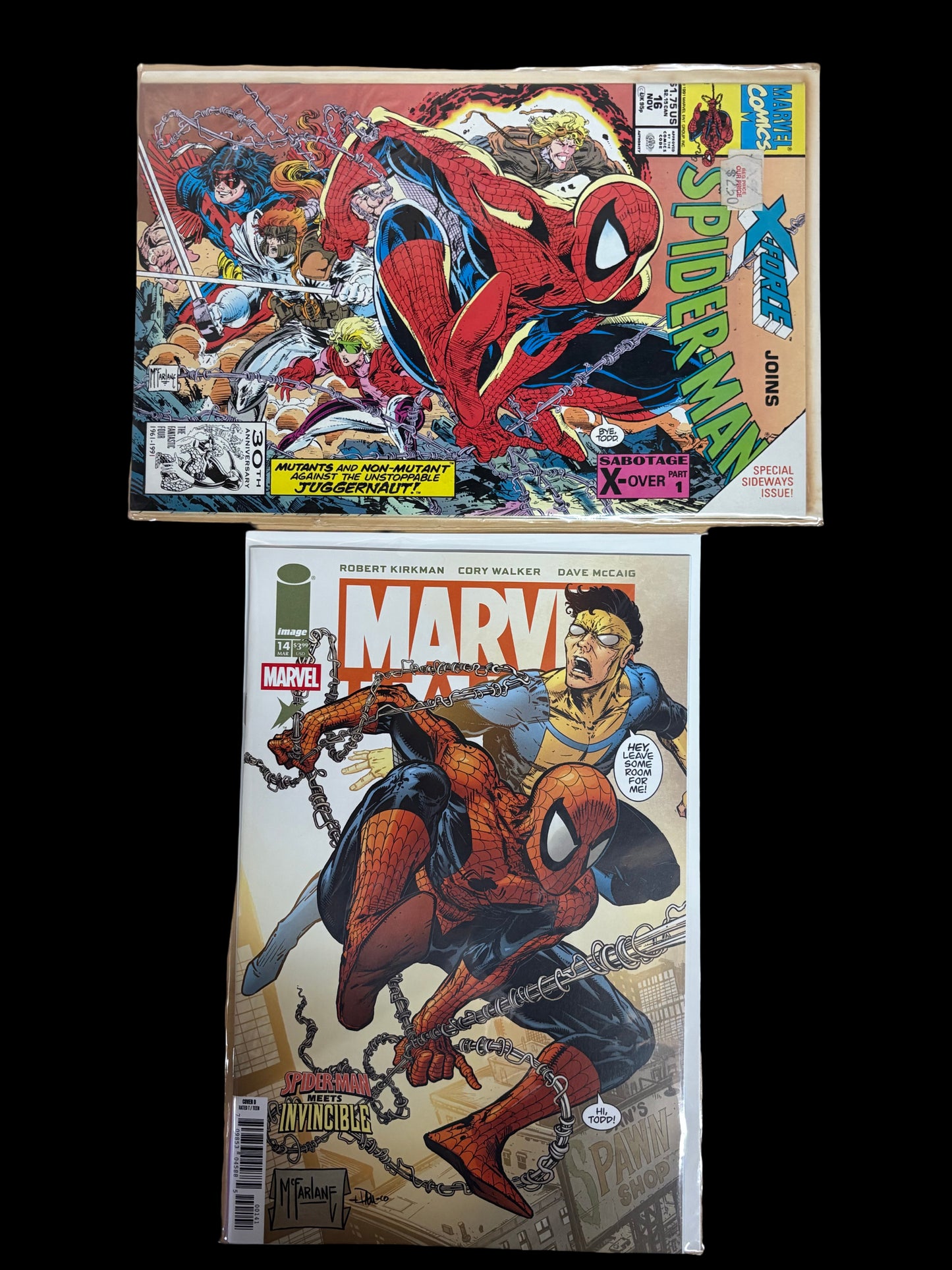 Hi & Bye Todd - Spider-man Two Pack