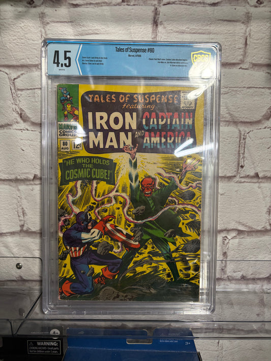 Tales of suspense #80 4.5 Grade- Captain America versus red skull first appearance of cosmic cube