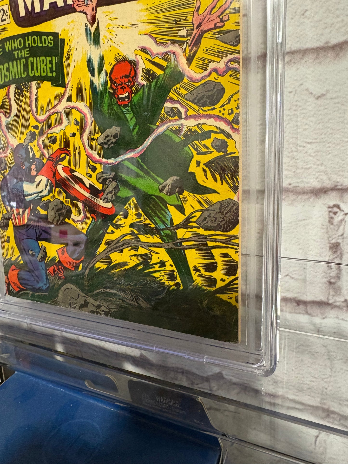 Tales of suspense #80 4.5 Grade- Captain America versus red skull first appearance of cosmic cube