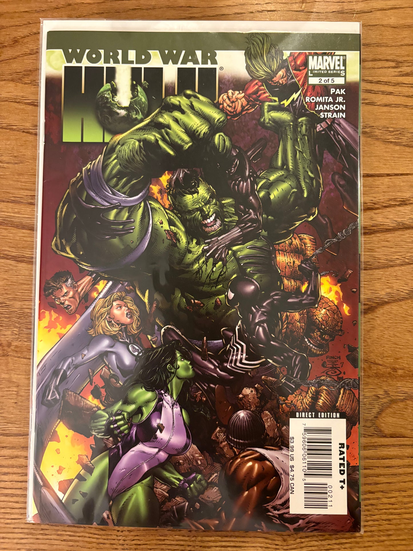 World War Hulk Complete Set #1-5 + World Breaker Prologue — Marvel 2007 (Pak / Romita Jr.)