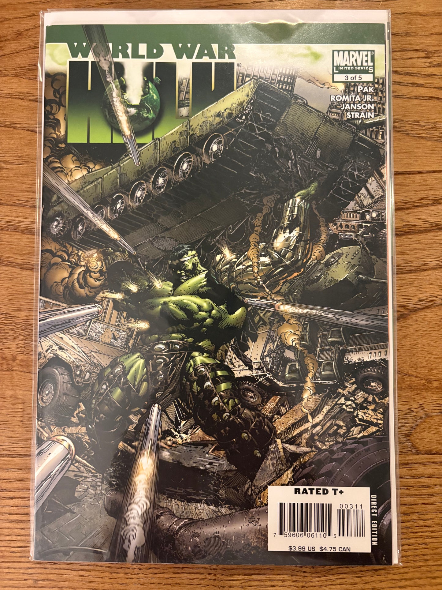 World War Hulk Complete Set #1-5 + World Breaker Prologue — Marvel 2007 (Pak / Romita Jr.)