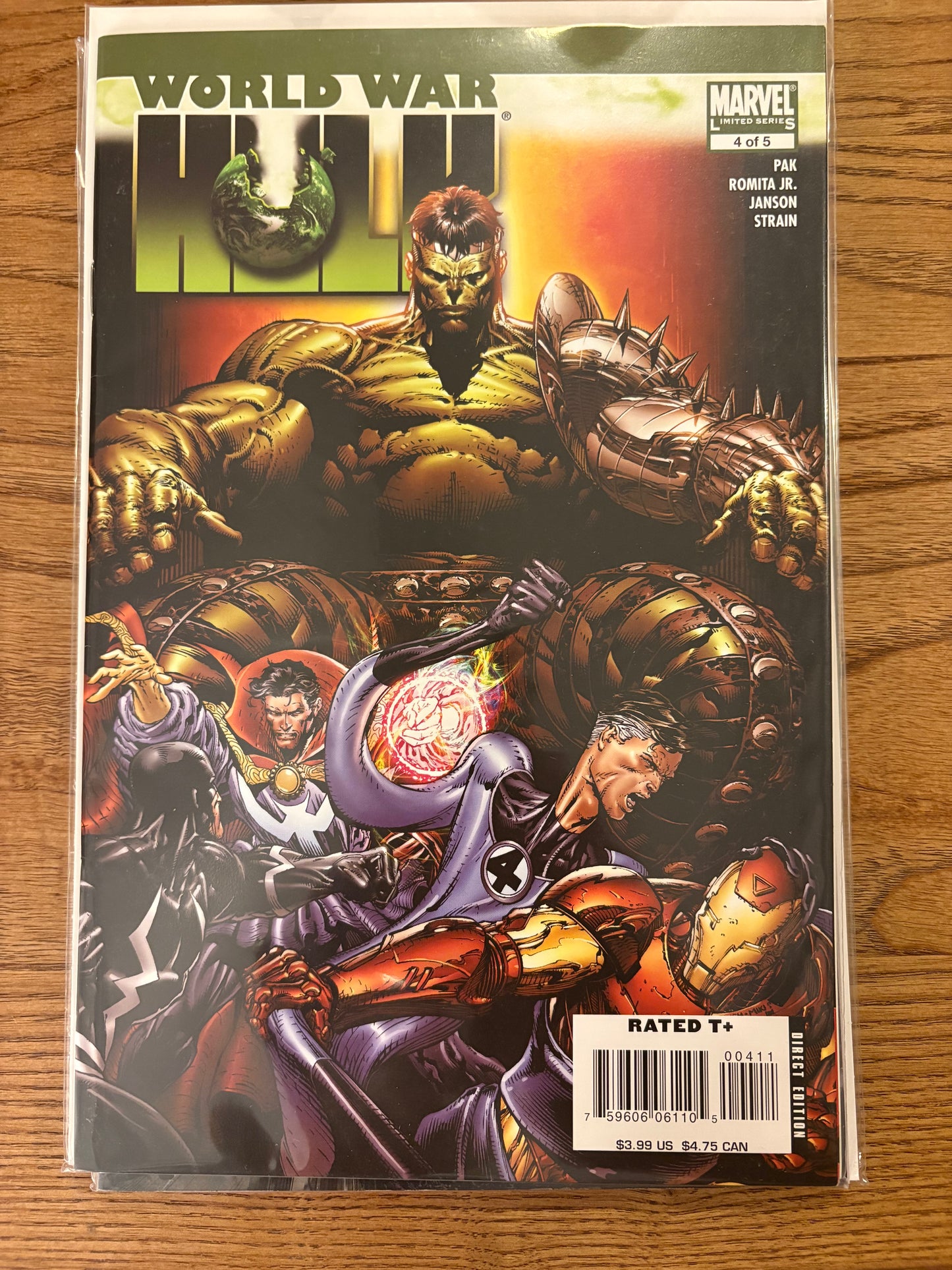 World War Hulk Complete Set #1-5 + World Breaker Prologue — Marvel 2007 (Pak / Romita Jr.)
