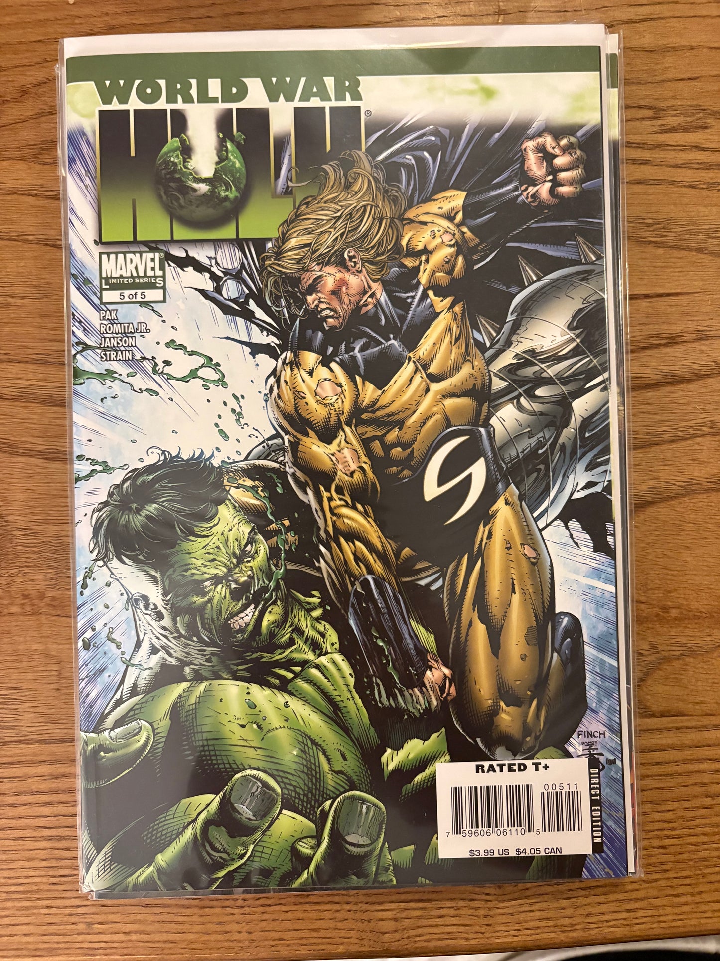 World War Hulk Complete Set #1-5 + World Breaker Prologue — Marvel 2007 (Pak / Romita Jr.)