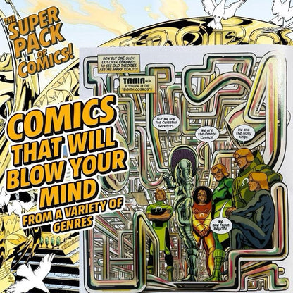 The Super Pack of Comics! - Includes 10 Comic Books, Stickers, Candy & Extras