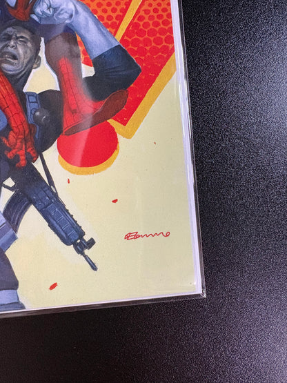 Punisher vs. Spider-Man #1 Fabrizio De Tommaso Trade Dress Variant (616 Comics/Comics Elite Exclusive, LTD 3000) no