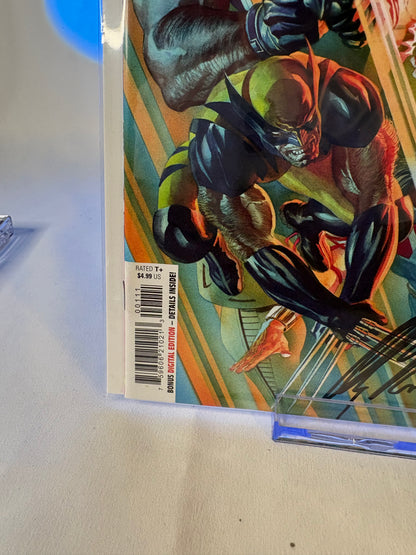 Weapon X-Men #1 — Alex Ross Signed Main Cover with COA