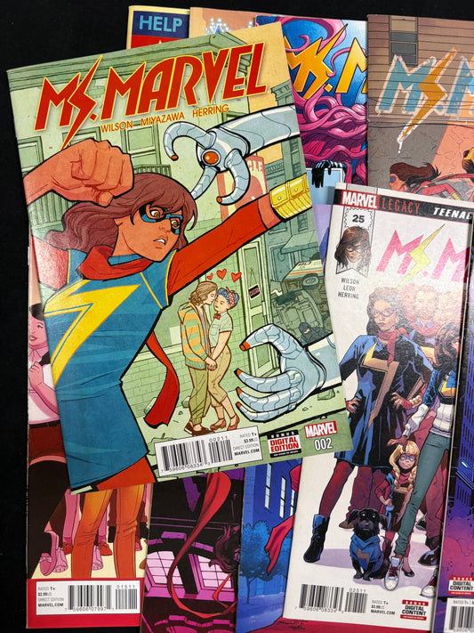 Ms. Marvel: Kamala Khan 15-Comic Collection
