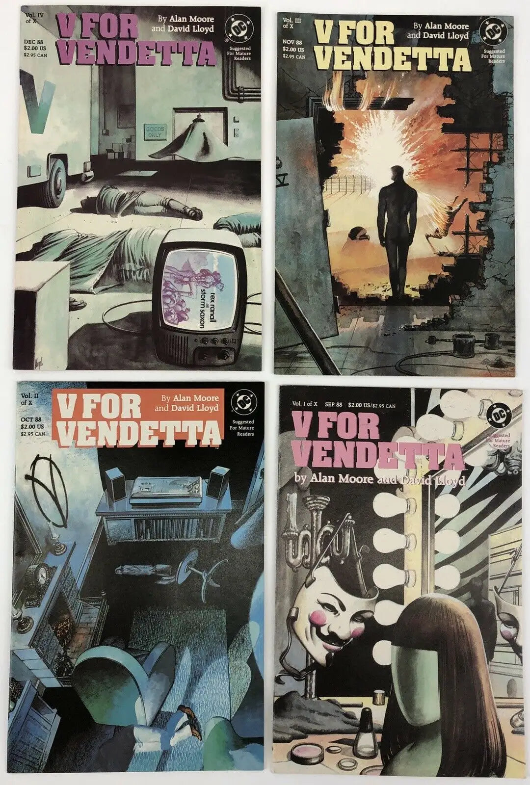 V For Vendetta Compact Comic