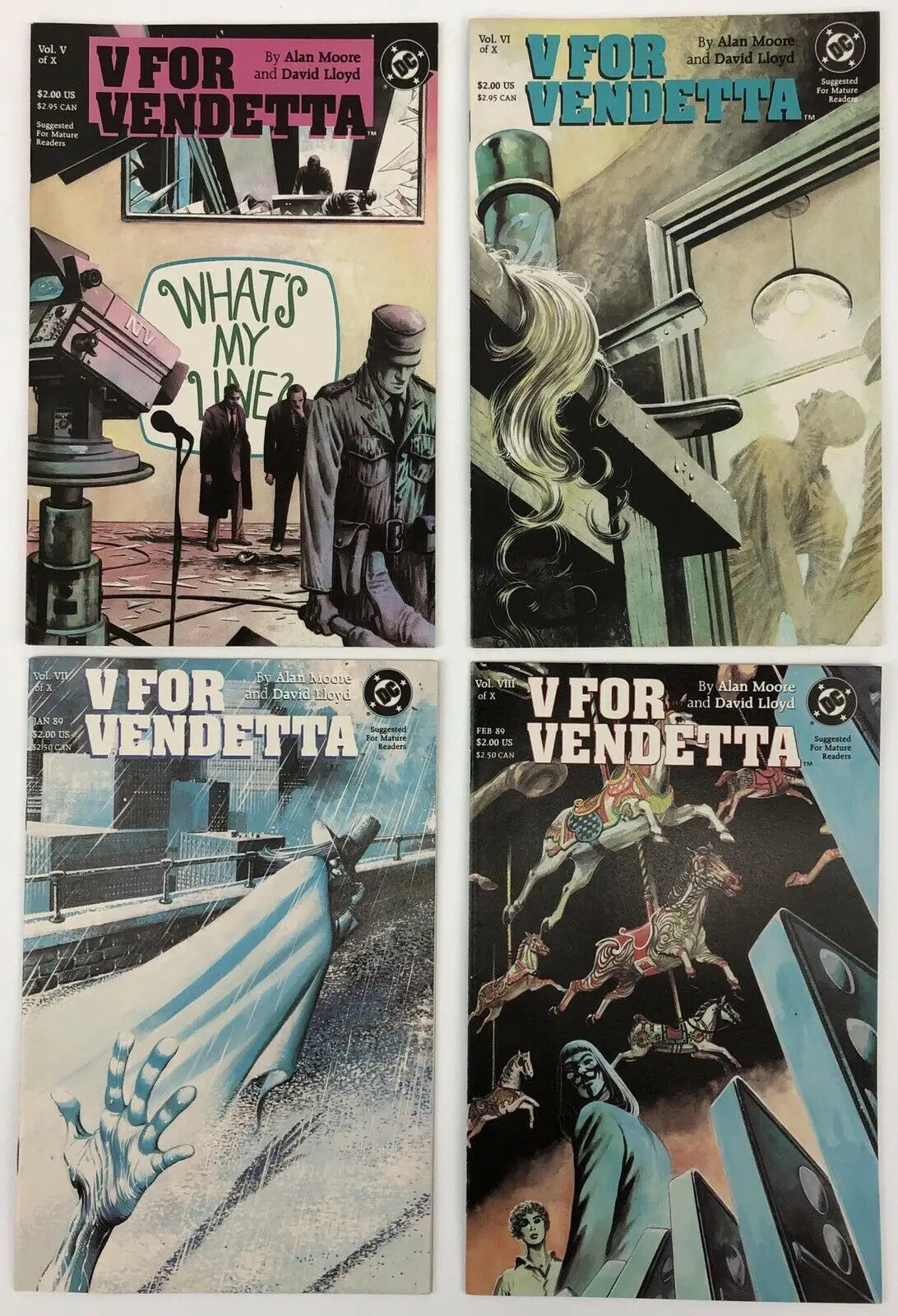 V For Vendetta Compact Comic