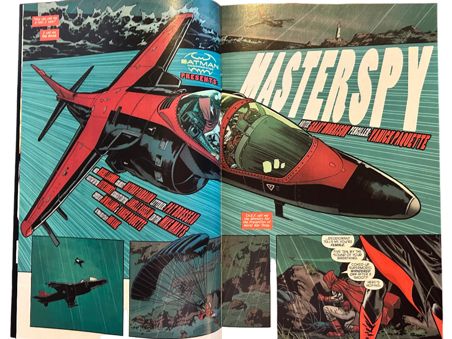 Batman Incorporated #5 1:25 Paquette Variant 1st Appearance Batwing VF/NM Con