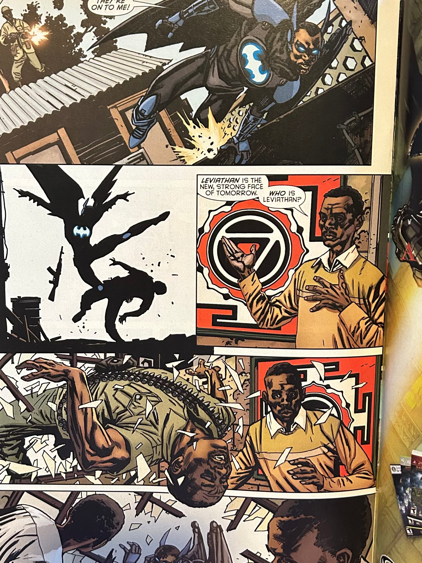 Batman Incorporated #5 1:25 Paquette Variant 1st Appearance Batwing VF/NM Con