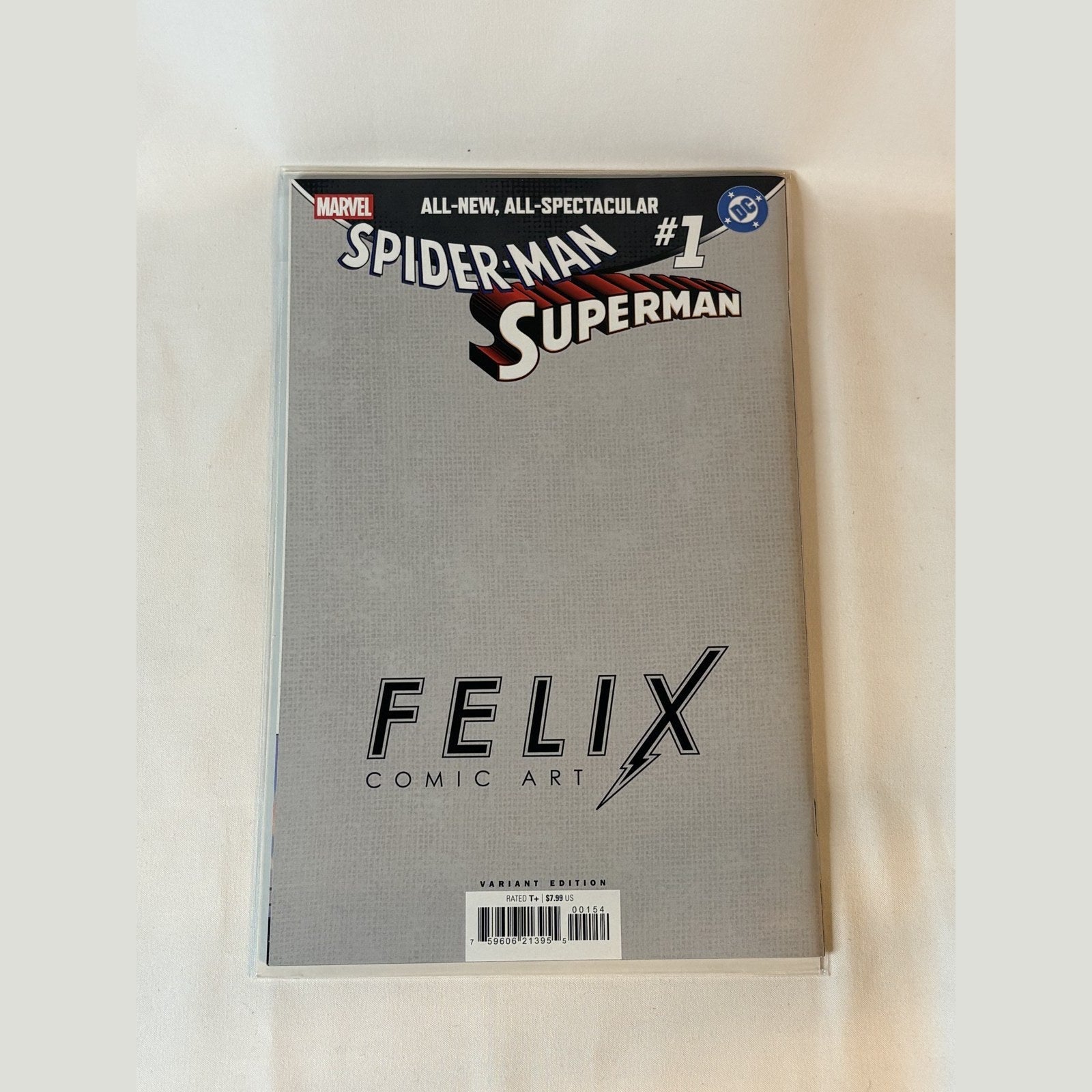 Spider-Man/Superman #1 (2026) Felix Comic Art exclusive variant edition
