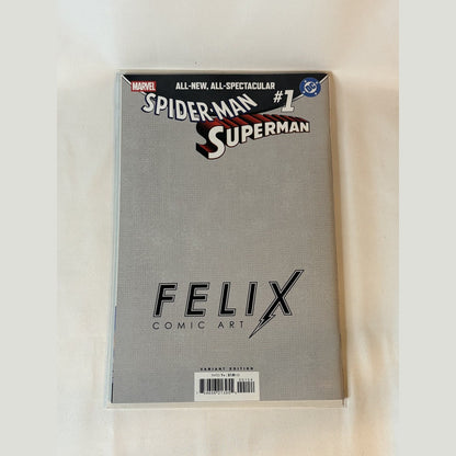 Spider-Man/Superman #1 (2026) Felix Comic Art exclusive variant edition