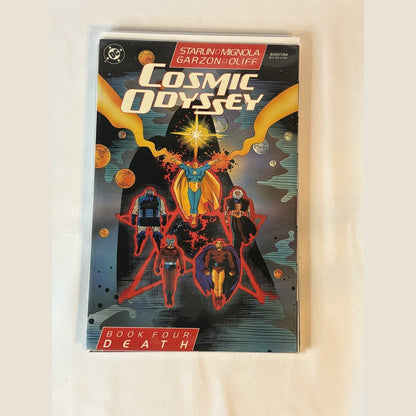 Cosmic Odyssey Book Four: Death front cover