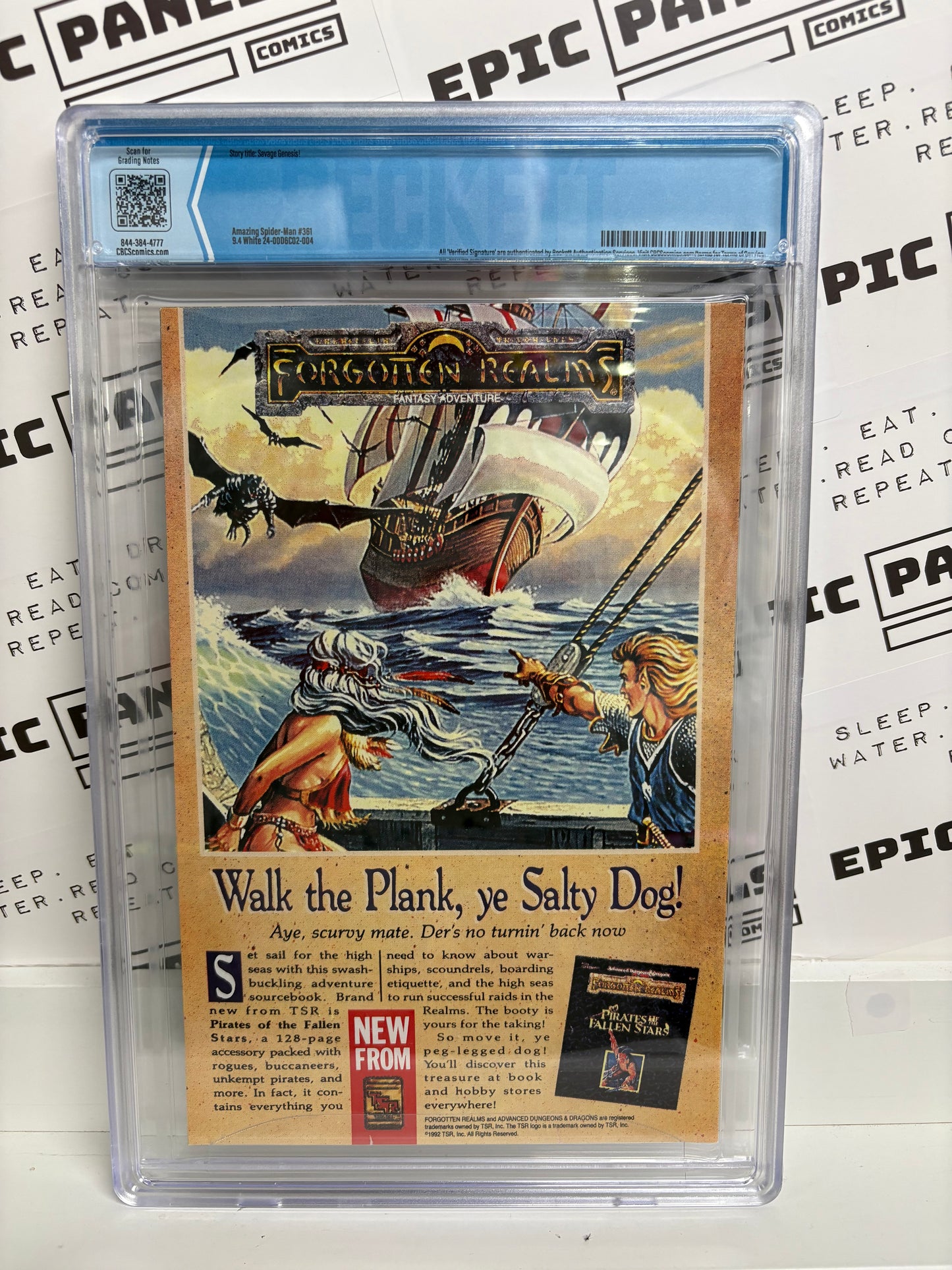 Amazing Spider-man #361 - First Carnage CBCS Graded 9.4