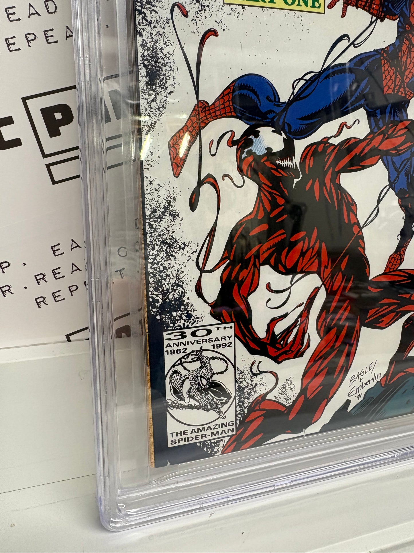 Amazing Spider-man #361 - First Carnage CBCS Graded 9.4