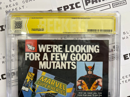 Amazing Spider-Man #298 (Marvel, 1988) — CBCS 9.2 — Signed by Todd McFarlane — 1st McFarlane on ASM; Eddie Brock (Venom) cameo