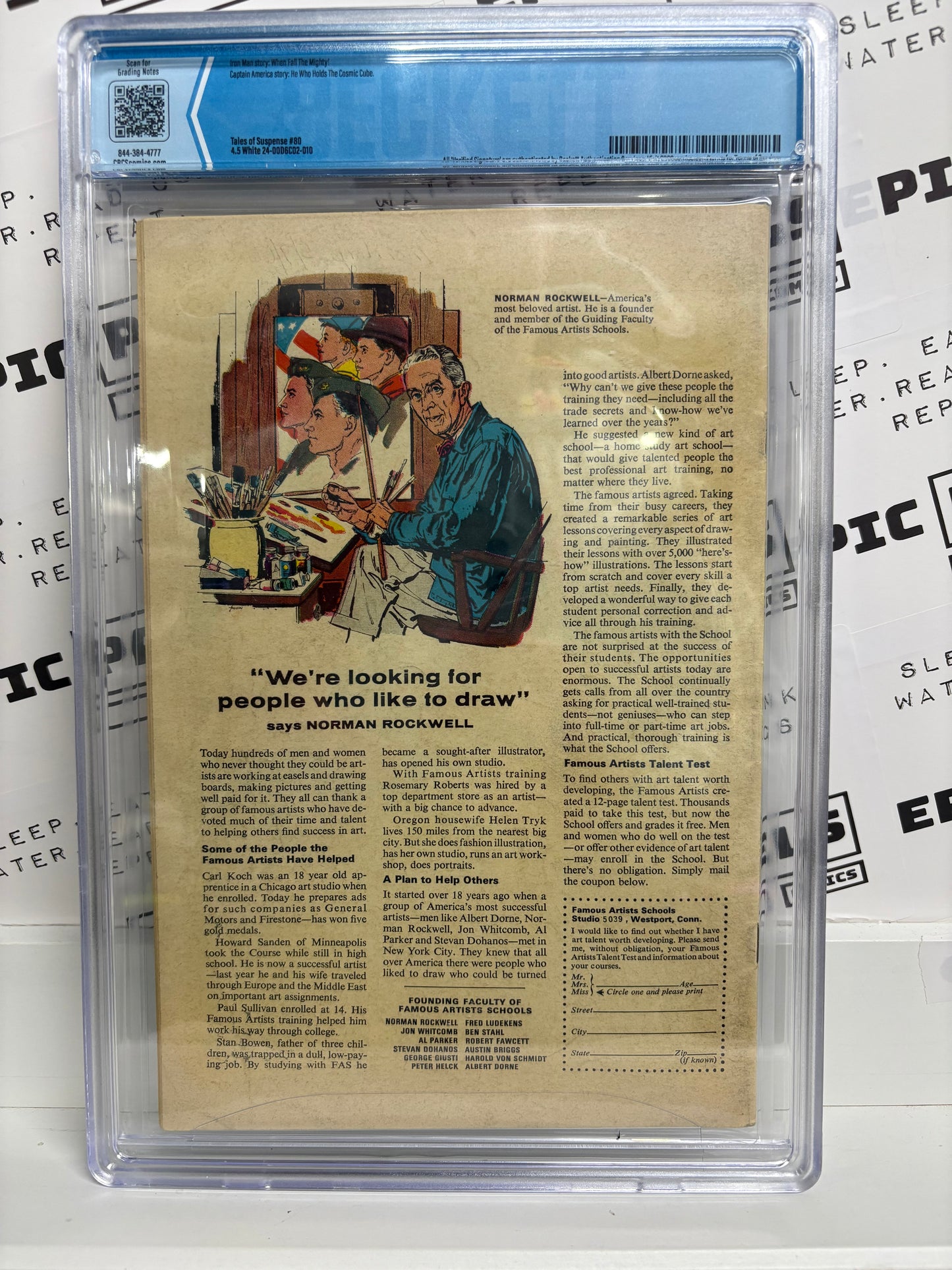 Tales of Suspense #80 (Marvel, 1966) — CBCS 4.5 — Jack Kirby Cover & Art / Story by Stan Lee — Iron Man vs. The Red Skull / Cosmic Cube Storyline