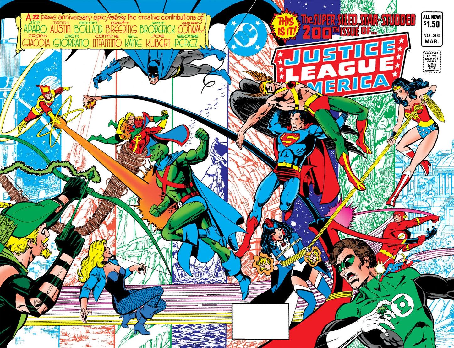 Justice League of America #200 Facsimile Edition - DC Comics Superhero Comic
