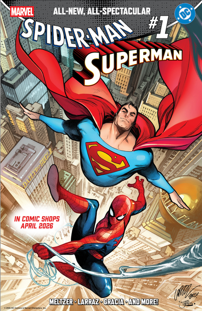 MARVEL/DC: Spider-Man / Superman #1 (2026) | Historic Crossover Comic – Multiple Covers Available