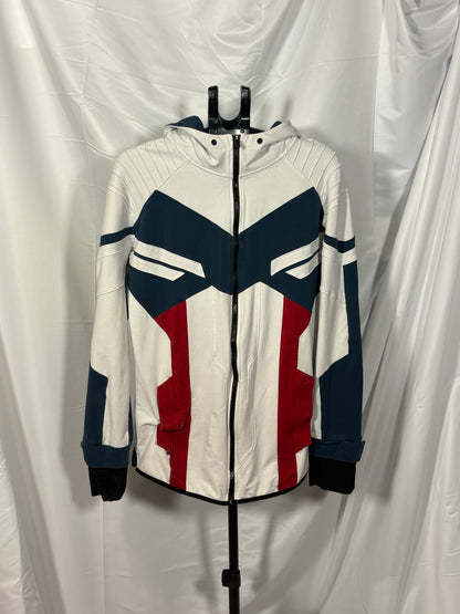 SuperX Captain America hoodie front