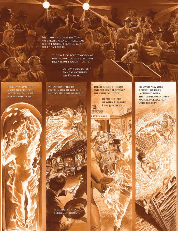Marvel Character Preview Page 8 - Alex Ross Marvel Dimensions